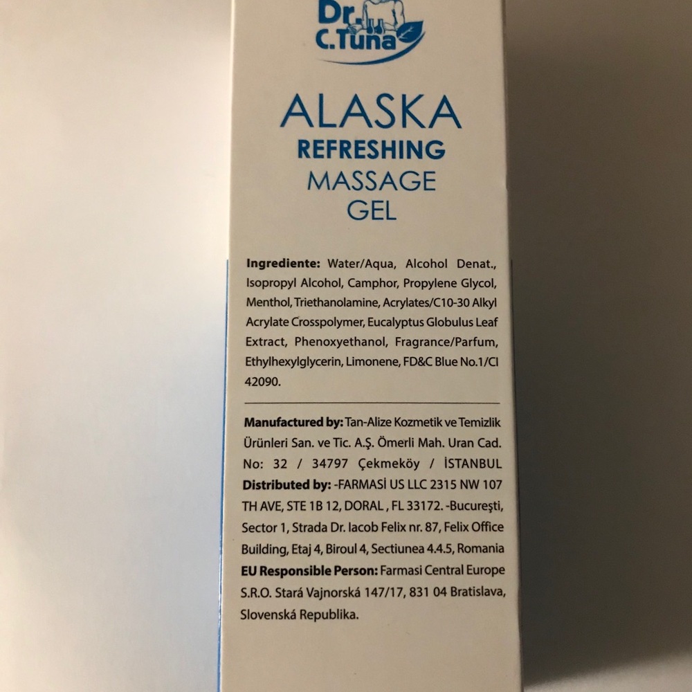 Dr. C Tuna Alaska Massage gel